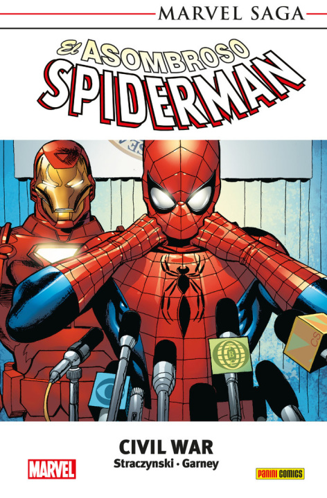 Kniha ASOM SPIDERMAN MSB 11 CIVIL WAR RON GARNEY