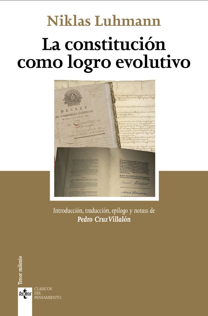 Book LA CONSTITUCION COMO LOGRO EVOLUTIVO LUHMANN