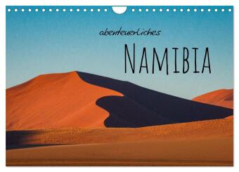 Calendar / Agendă Abenteuerliches Namibia (Wandkalender 2024 DIN A4 quer), CALVENDO Monatskalender Calvendo