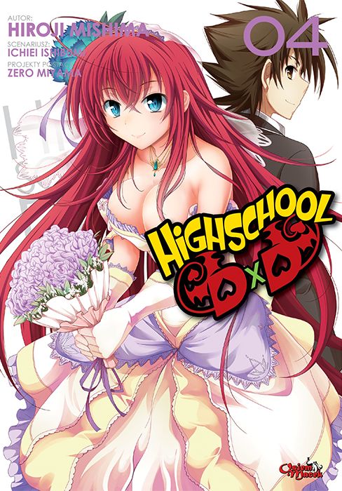 Kniha Highschool DxD. Tom 4 Hiroji Mishima