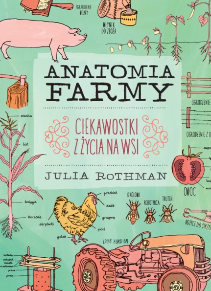 Kniha Anatomia farmy wyd. 2 Julia Rothman