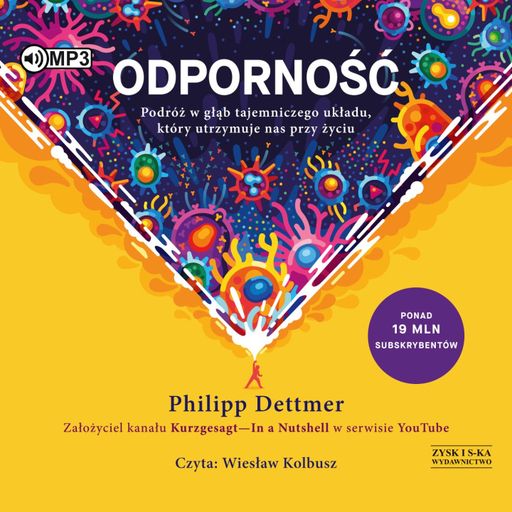 Kniha CD MP3 Odporność. Podróż w głąb tajemniczego układu, który utrzymuje nas przy życiu Philipp Dettmer