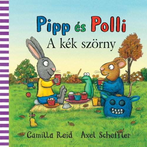 Kniha Pipp és Polli - A kék szörny Axel Scheffler