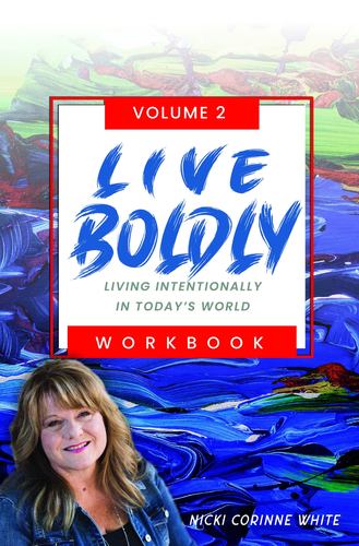Boek LIVE BOLDLY WORKBK EP16-EP30 WHITE NICKI CORINNE