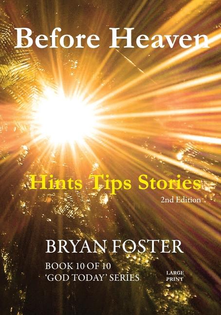 Book Before Heaven Bryan Foster