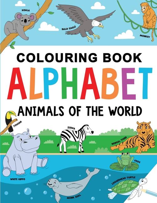 Kniha Animal Colouring Book for Children 