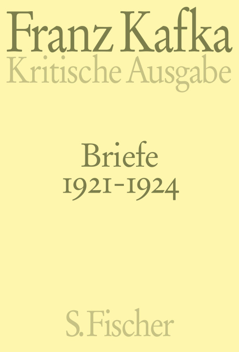 Boek Briefe 1921-1924 Hans-Gerd Koch