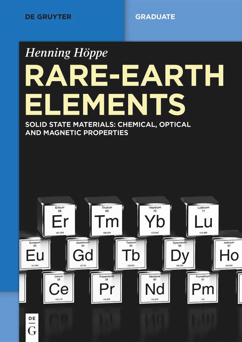 Knjiga Rare-Earth Elements Henning Höppe