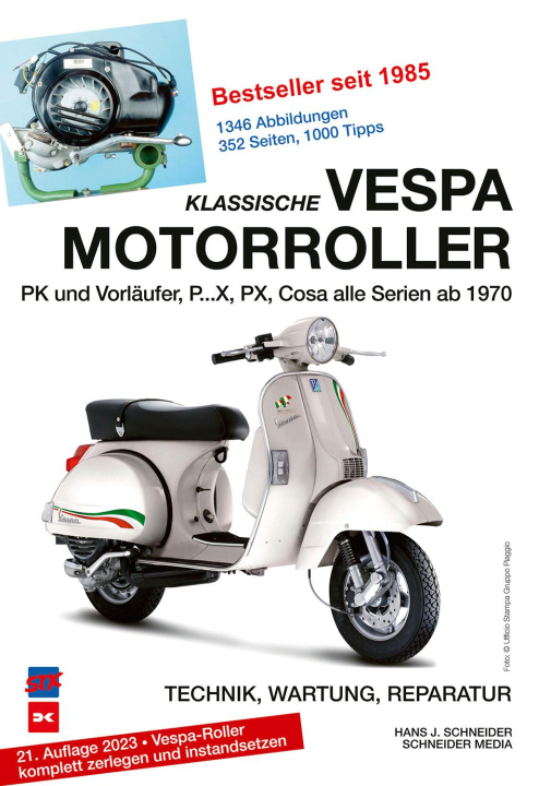 Könyv Klassische Vespa Motorroller 