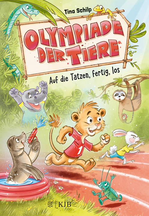 Kniha Olympiade der Tiere - Auf die Tatzen, fertig, los Patrick Fix