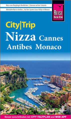Carte Reise Know-How CityTrip Nizza, Cannes, Antibes, Monaco Eberhard Homann