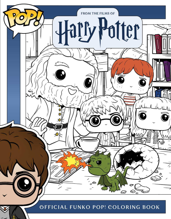 Könyv The Official Funko Pop! Harry Potter Coloring Book 