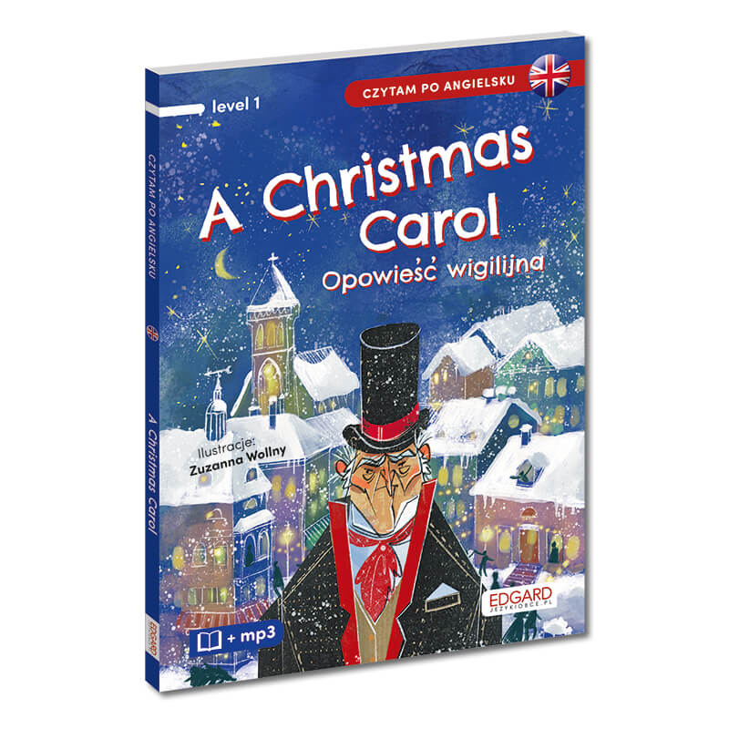 Könyv A Christmas Carol Opowieść wigilijna Czytam po angielsku Dickens Charles