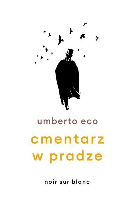 Книга Cmentarz w Pradze wyd. 2023 Umberto Eco