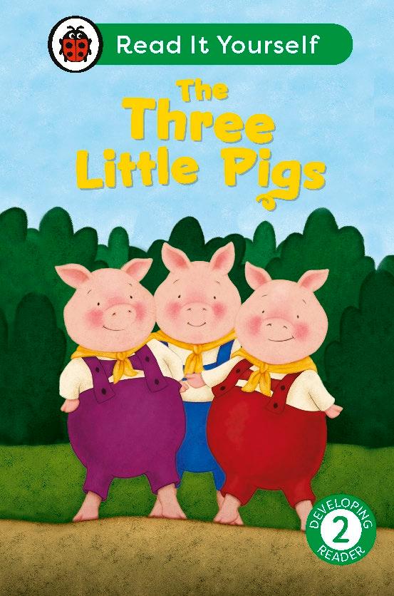Livro Three Little Pigs: Read It Yourself - Level 2 Developing Reader Ladybird