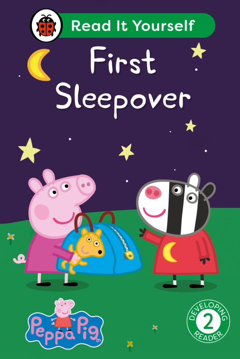 Książka Peppa Pig First Sleepover: Read It Yourself - Level 2 Developing Reader Ladybird