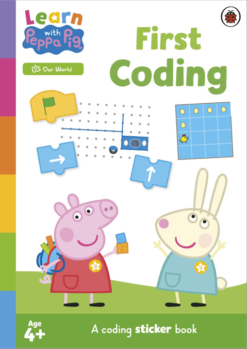 Książka Learn with Peppa: First Coding sticker activity book Peppa Pig