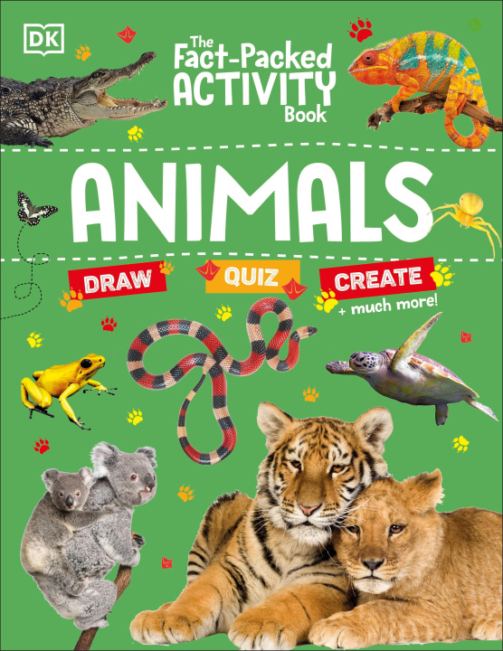 Книга Fact-Packed Activity Book: Animals DK