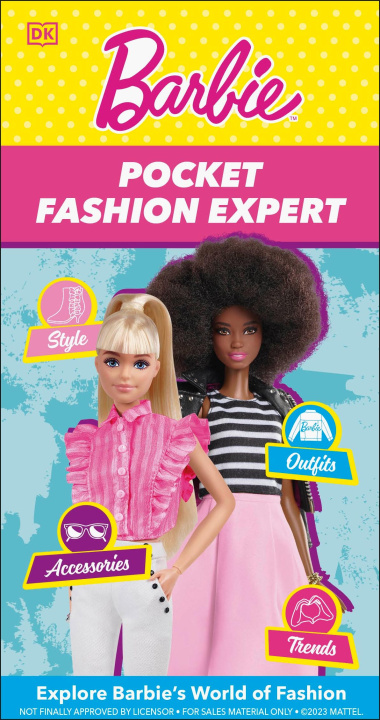 Książka Barbie Pocket Fashion Expert DK