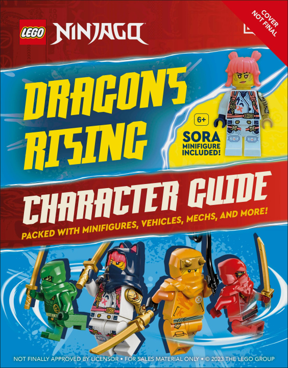 Kniha LEGO Ninjago Dragons Rising Character Guide DK