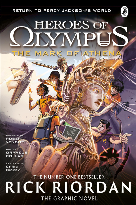 Könyv Mark of Athena: The Graphic Novel (Heroes of Olympus Book 3) Rick Riordan