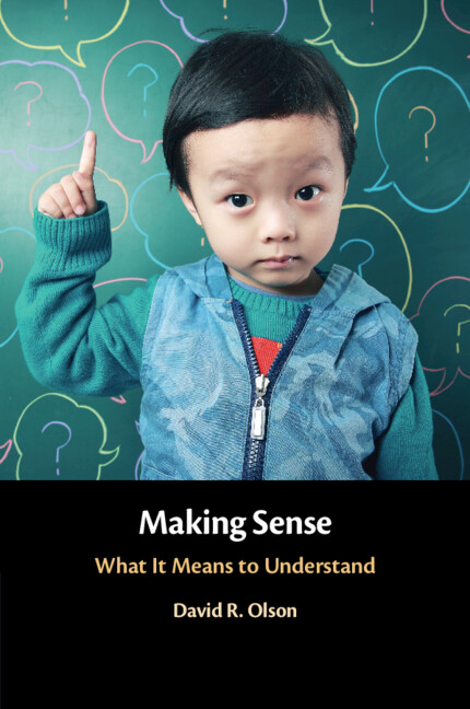 Book Making Sense David R. (University of Toronto) Olson