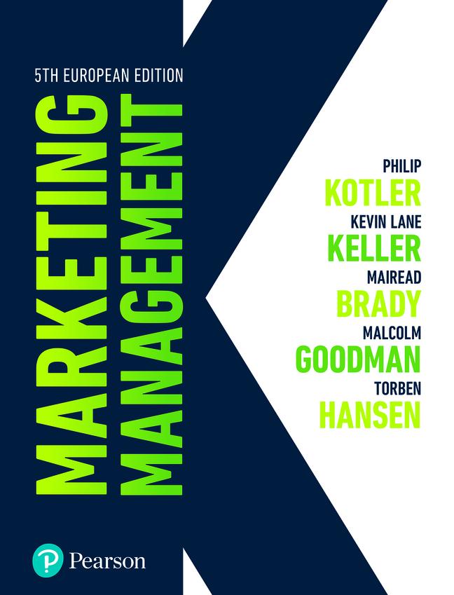 Carte Marketing Management Philip Kotler