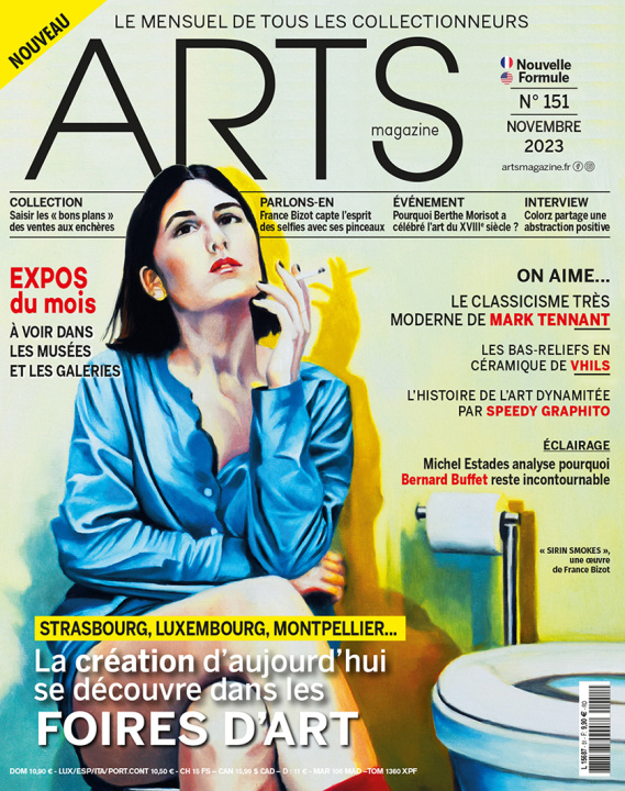 Carte Arts Magazine n°151 : La création contemporaine dans les Foires et Salons de novembre 2023 