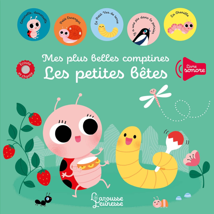 Βιβλίο Mes plus belles comptines - Les petites bêtes 