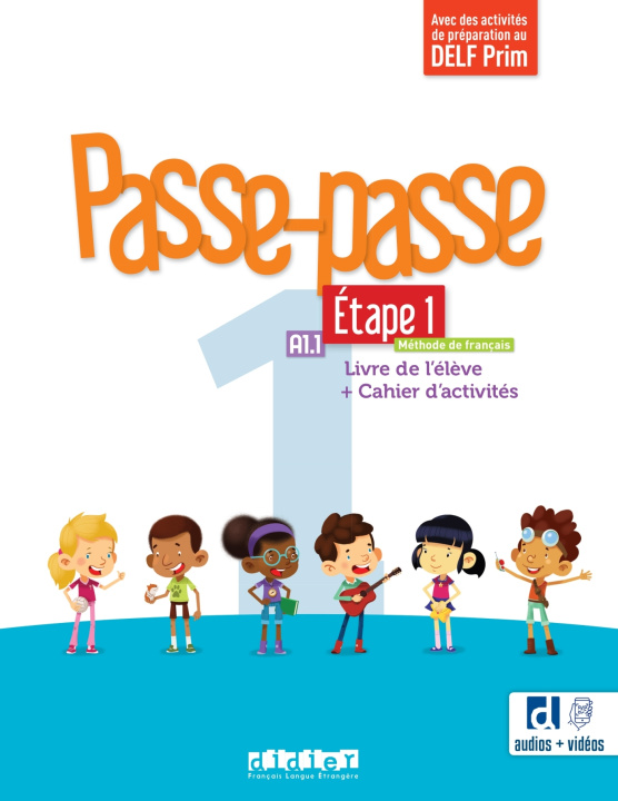 Kniha Passe-passe 1 - Etape 1 - Livre + Cahier + didierfle.app Albert Cohen