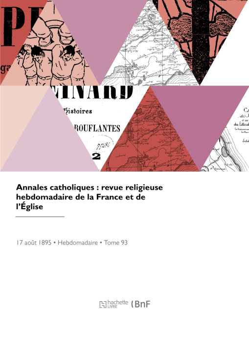 Knjiga Annales catholiques Joseph Chantrel