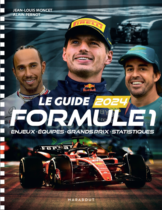 Книга Formule 1 2024 Jean-Louis Moncet