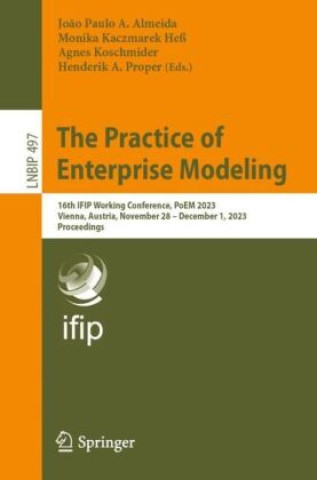 Kniha The Practice of Enterprise Modeling João Paulo A. Almeida