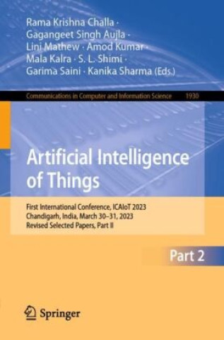 Książka Artificial Intelligence of Things Rama Krishna Challa