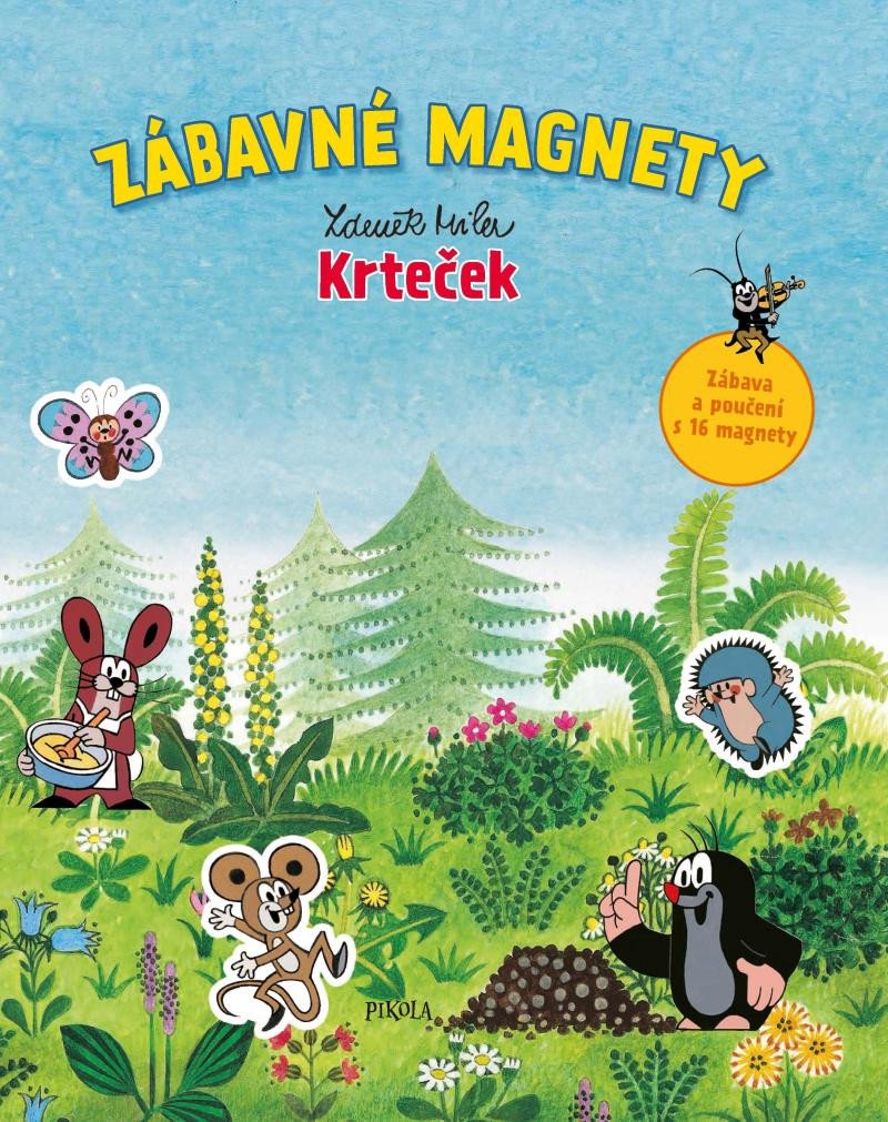 Kniha Zábavné magnety: Krteček Zdeněk Miler