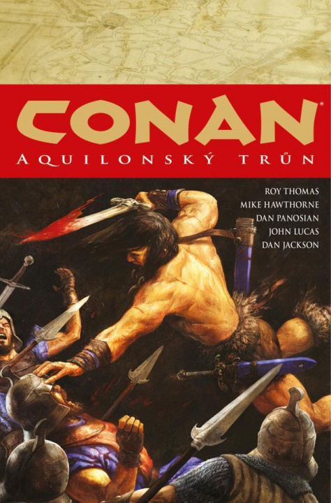 Könyv Conan 12: Aquilonský trůn Robert E. Howard