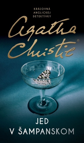 Kniha Jed v šampanskom Agatha Christie
