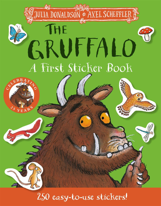 Kniha The Gruffalo: A First Sticker Book Axel Scheffler