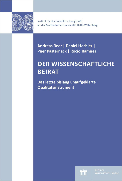 Könyv Der Wissenschaftliche Beirat Daniel Hechler
