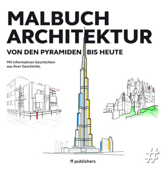 Boek Malbuch Architektur 