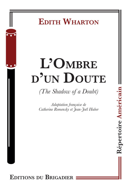 Книга L'OMBRE D'UN DOUTE WHARTON