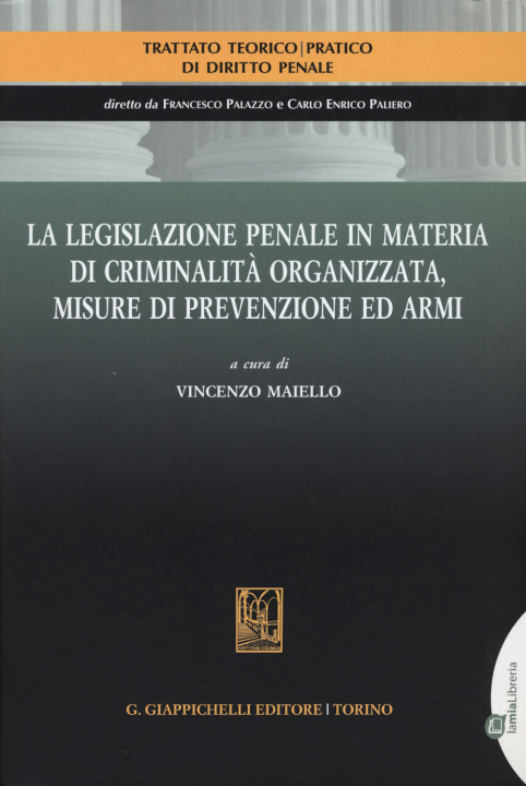 Kniha legislazione penale in materia di criminalità organizzata, misure di prevenzione ed armi 
