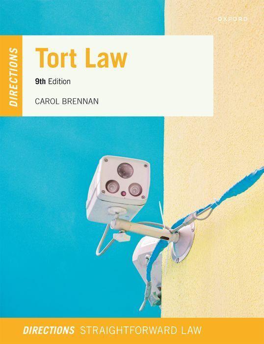 Kniha Tort Law Directions 9e 9/e (Paperback) 