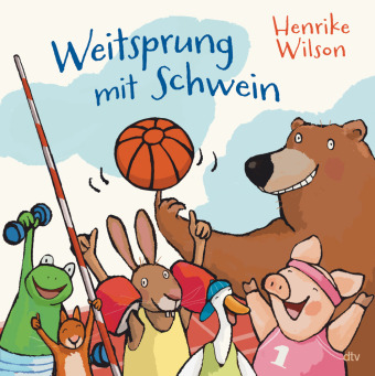 Buch Weitsprung mit Schwein Henrike Wilson