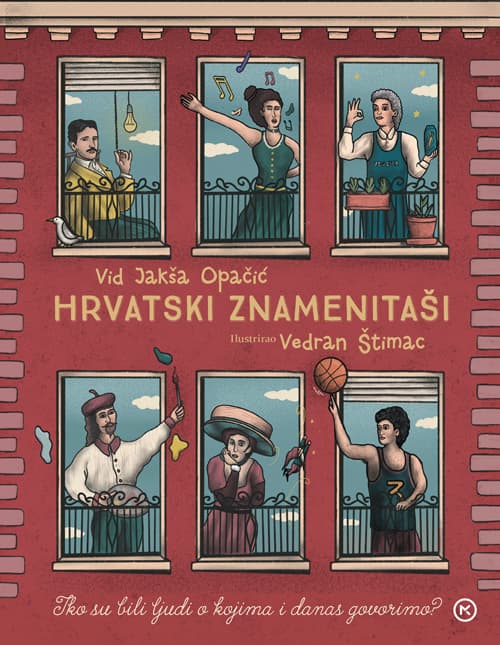 Kniha Hrvatski znamenitaši Vid Jakša Opačić