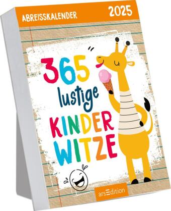 Calendar / Agendă Abreißkalender 365 lustige Kinderwitze 2025 