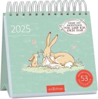 Kalendarz/Pamiętnik Postkartenkalender Weißt du eigentlich, wie lieb ich dich hab? 2025 Anita Jeram