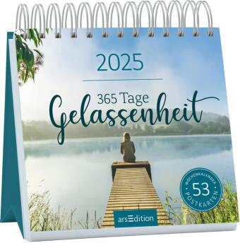 Calendar / Agendă Postkartenkalender 365 Tage Gelassenheit 2025 