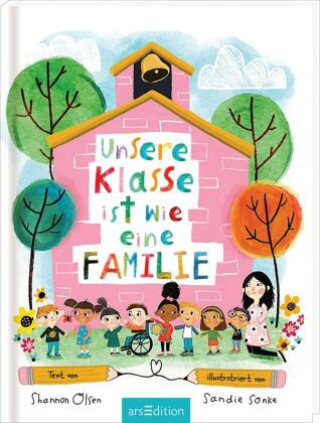 Carte Unsere Klasse ist wie eine Familie Shannon Olsen