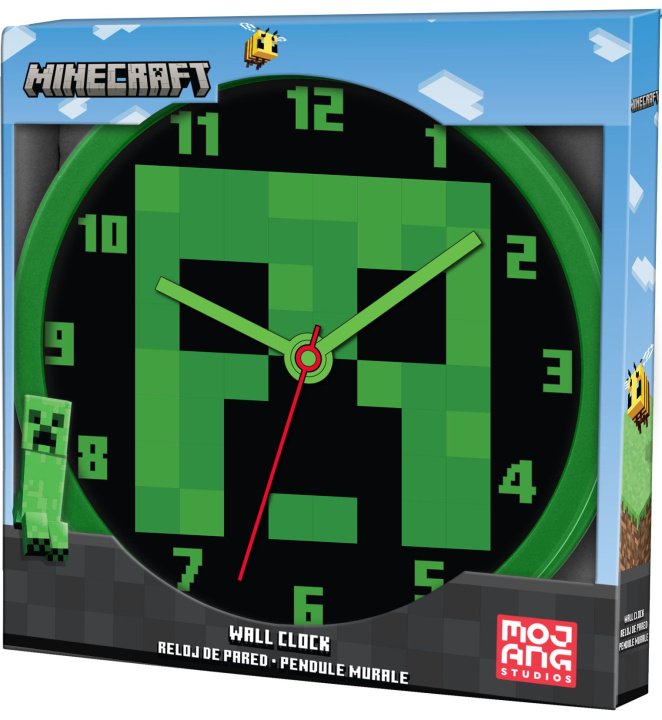 Livro Zegar ścienny Minecraft 25 cm MIN3018 